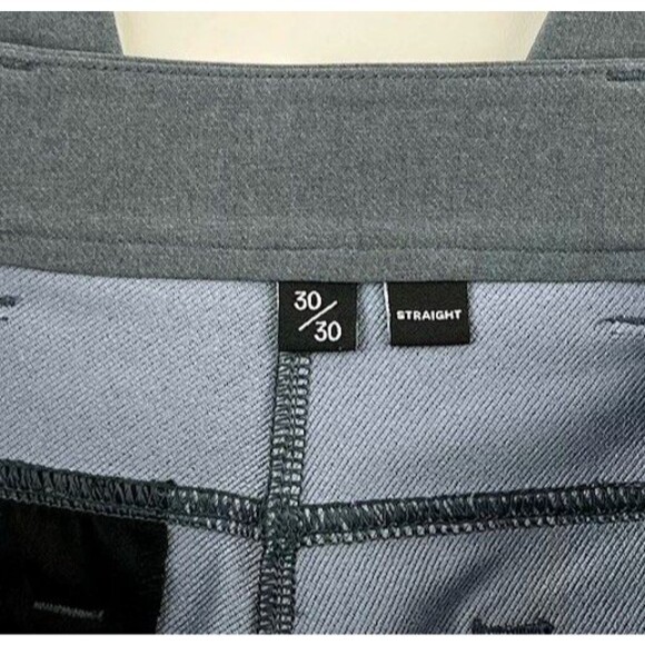 New Public Rec Workday Pants Mens 30x29 Gray Straight Leg Stretch Performance - Picture 8 of 10